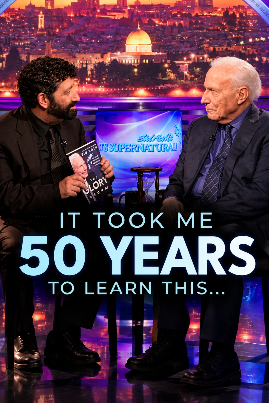 Sid Roth & Jonathan Cahn (DVD of It’s Supernatural! interview); Code: DVD1372