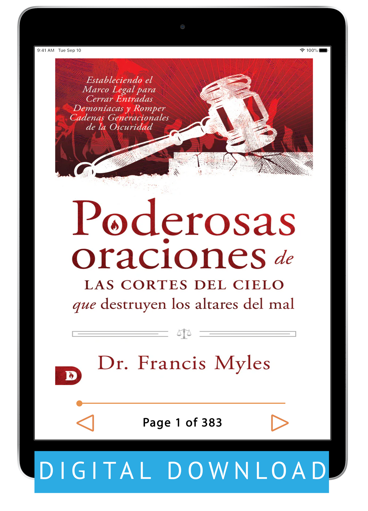 Poderosas oraciones de las cortes del cielo que destruyen los altares del mal por el Dr. Francis Myles (código: ES3719D)
