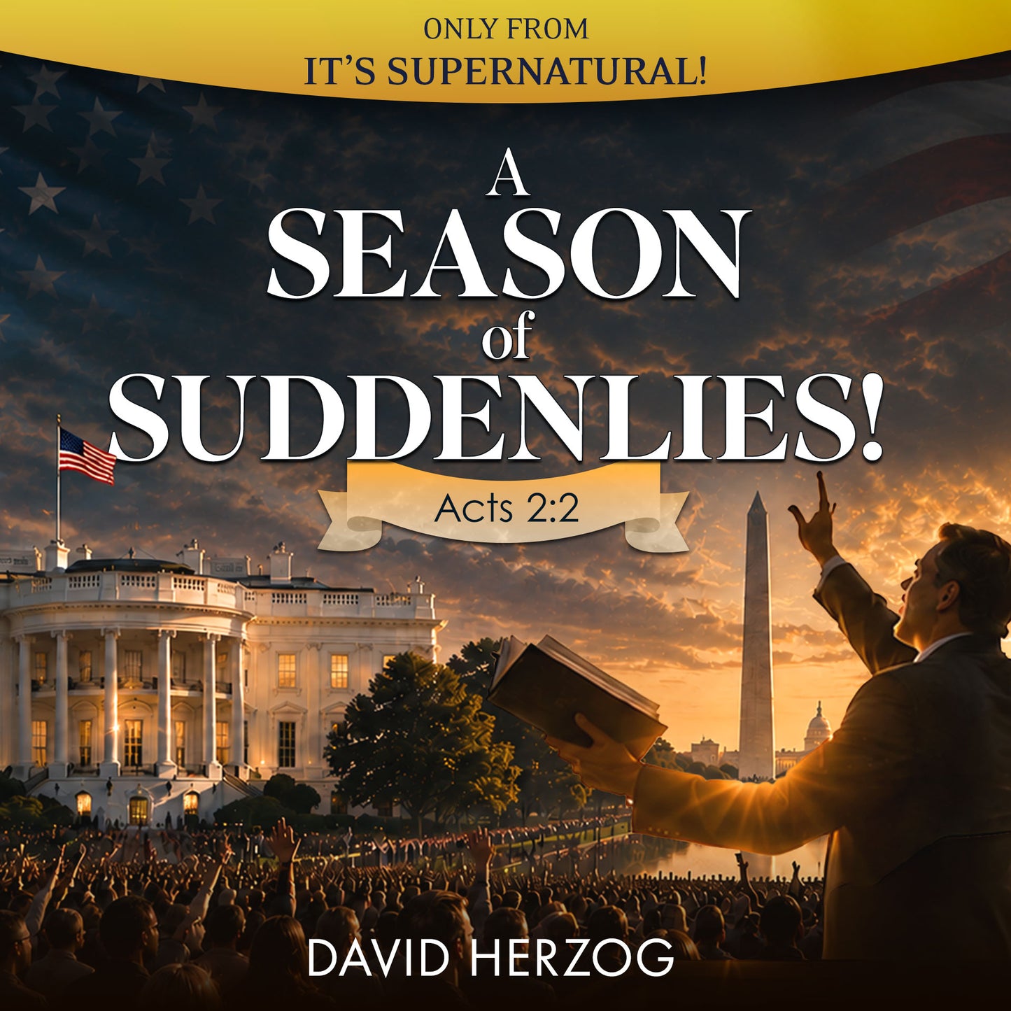 A Season of Suddenlies! Acts 2:2 (Audio Download) by David Herzog; Code: 4231D