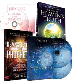 Unlocking God's Prophetic Truth (Two Books, 2-CD Set & CD) by Joseph & Heather Z; Code: T10109