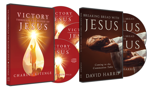 Breaking Bread with Jesus & Victory Through the Blood of Jesus (5-CD/Audio Collection) by David Harris & Charles Kitenge; Code: T10116