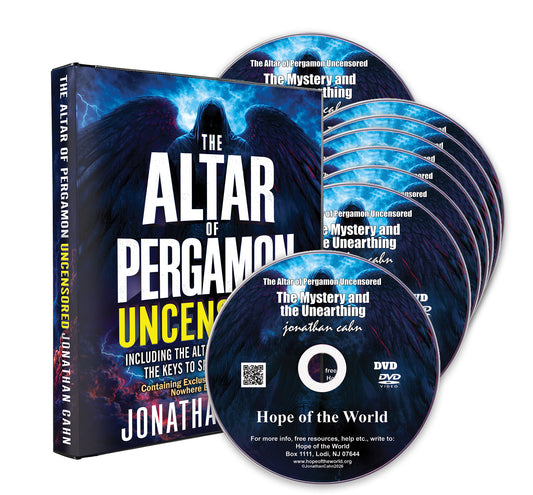 The Altar of Pergamon Uncensored (8-DVD Set) by Jonathan Cahn; Code: 4242