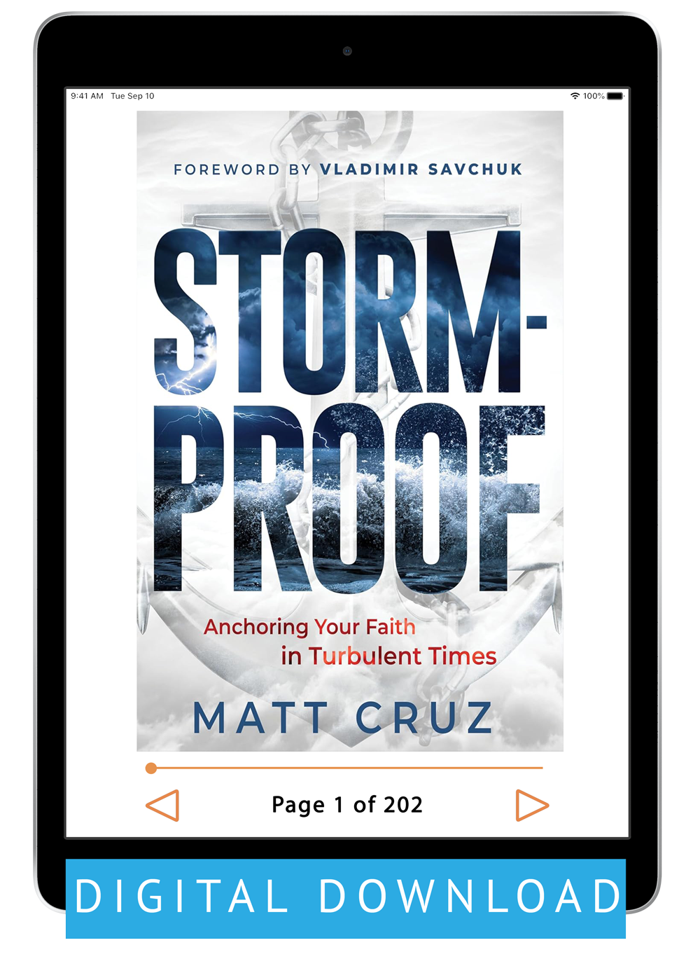 Stormproof & How to Keep the Fire Burning (Digital eBook & Audio Download) by Matt Cruz; Code: 4178D