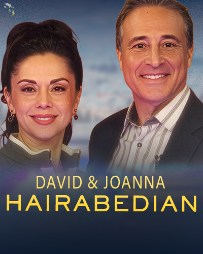 David & Joanna Hairabedian 5/18-24/26 (DVD of It’s Supernatural! interview); Code: DVD1353