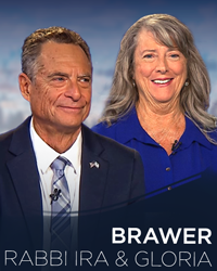 Rabbi Ira & Gloria Brawer 8/4-10/25 (DVD of It’s Supernatural! interview); Code: DVD1314