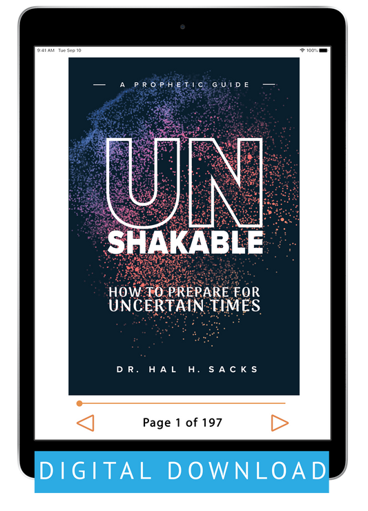 Unshakable, Kingdom Principles for Success & Praying Kingdom Principles for Your Success at Work (eBook, Audio Teaching & Digital Pamphlet) by Dr. Hal Sacks; Code: 10075D